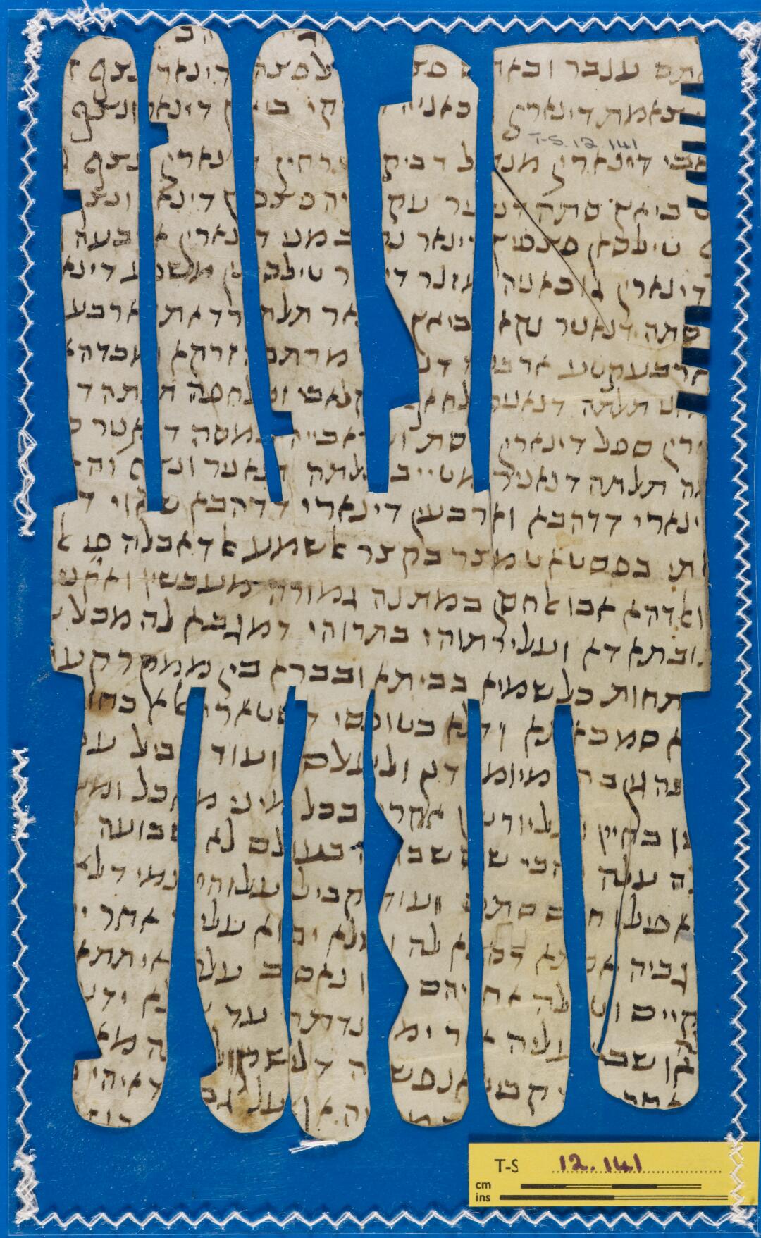 Marriage contract, unusual cut shape