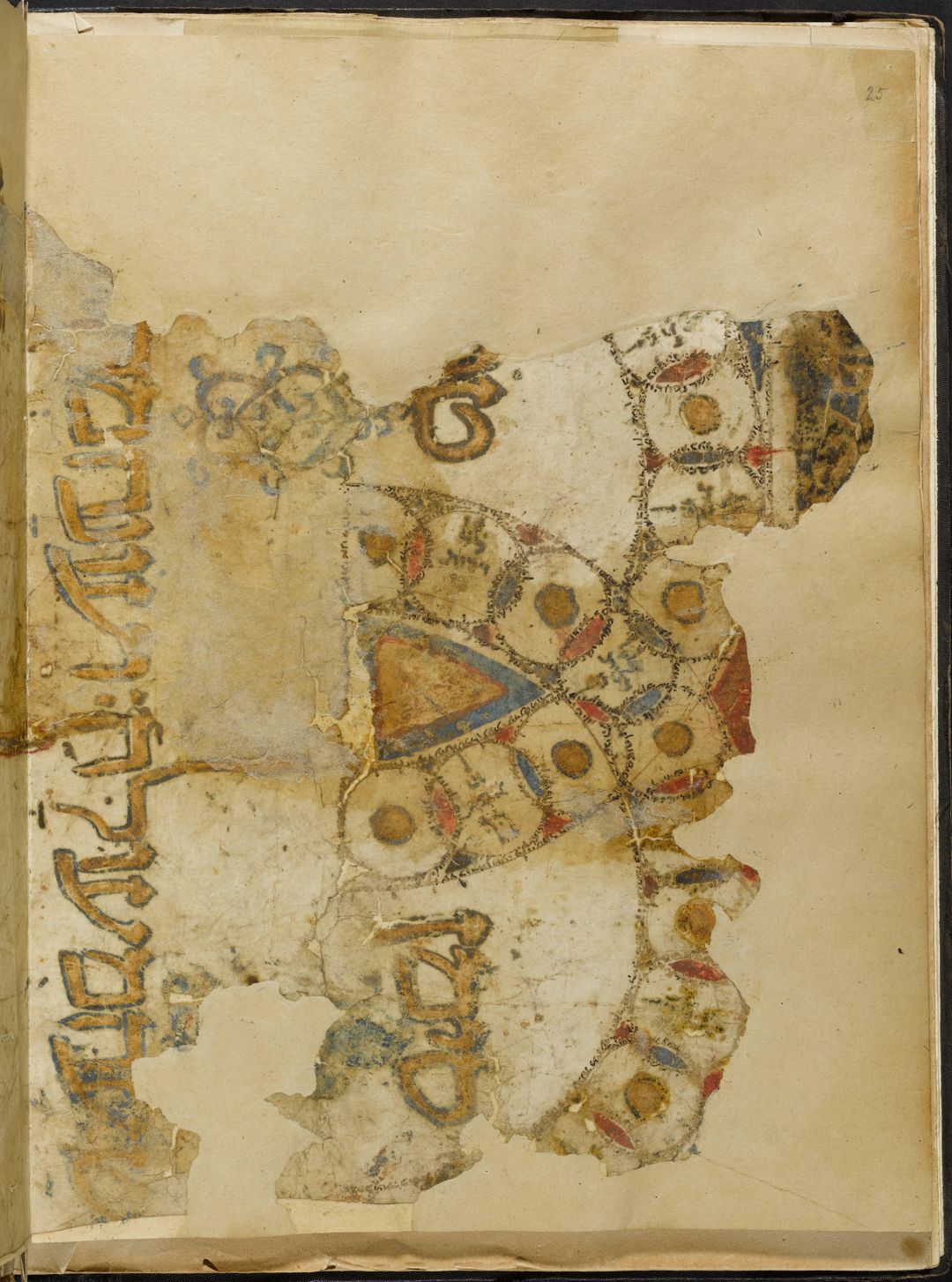 Illuminated medieval ketubbah